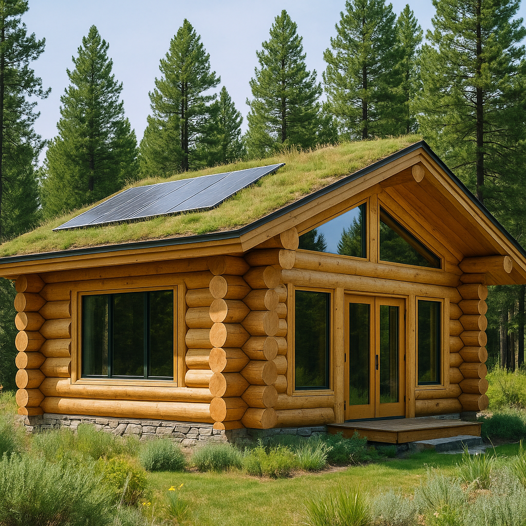 eco-friendly log cabin kits