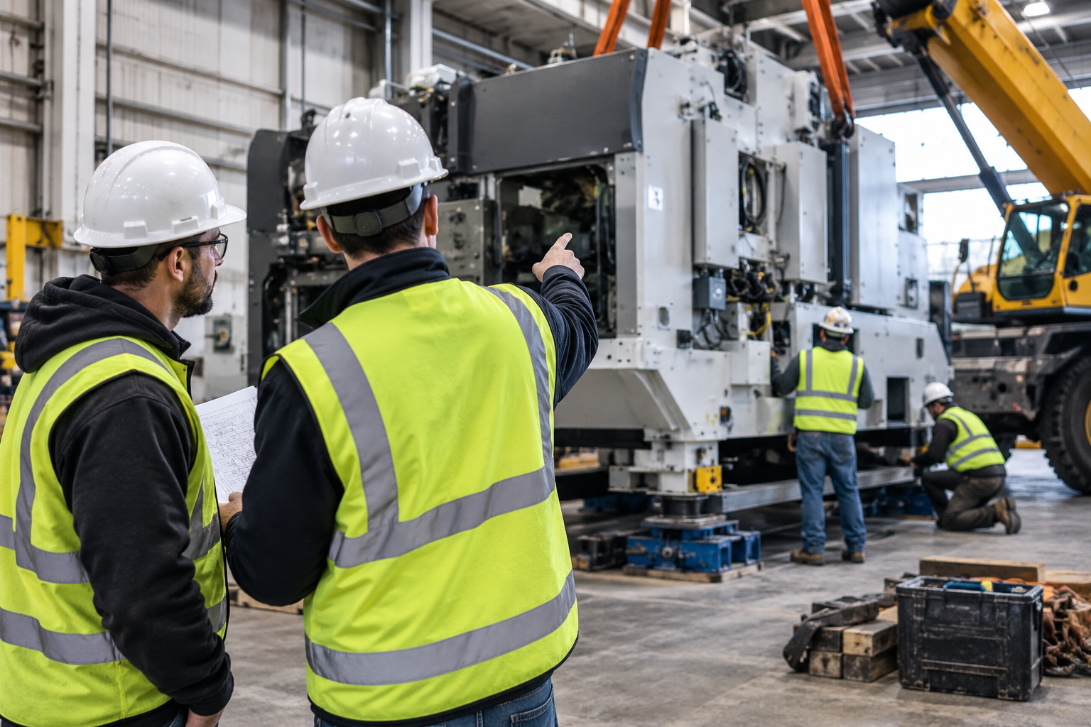 heavy equipment installation experts